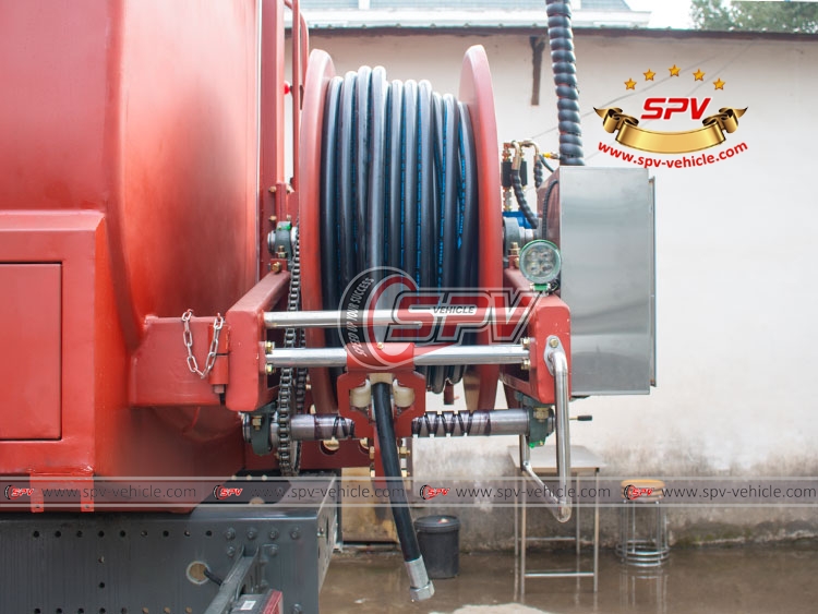 5,000 Litres Sewer Jetting Tank SKD - Hose Reel 5,000 Litres Sewer Jetting Tank SKD - Hose Reel
